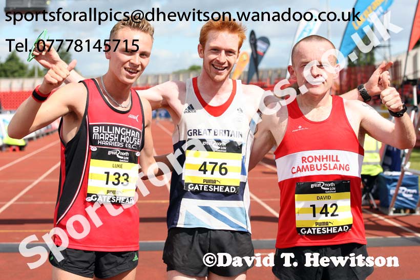 Great North 10k, Gateshead. Photo: David T. Hewitson/Sports for All Pics